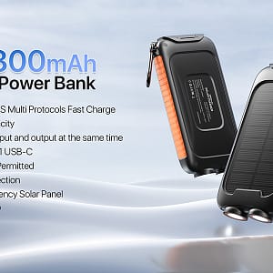 Nuynix 38800mAh Solar Charger Power Bank